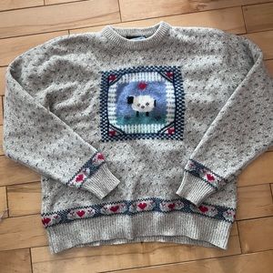 Vintage Eddie Bauer Sheep Sweater